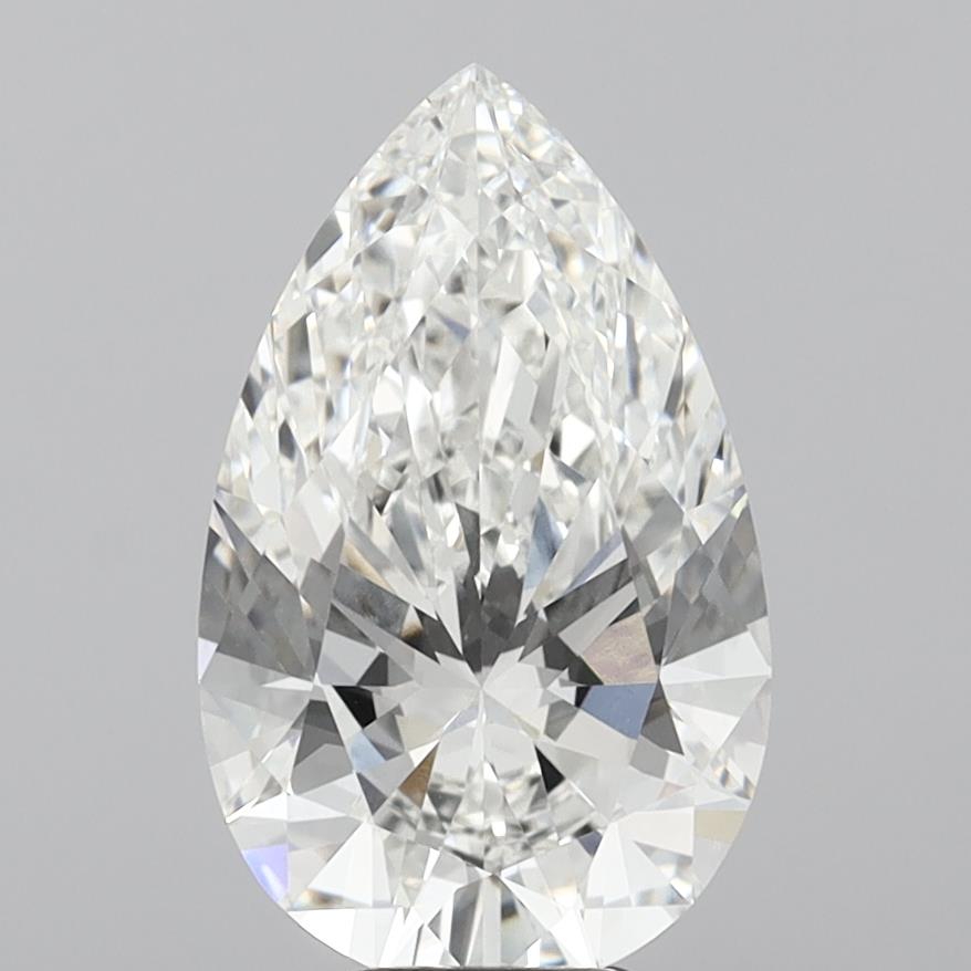 7.10 ct. pear Lab Grown Diamond front image