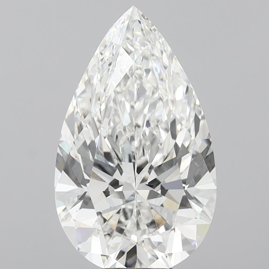 8.08 ct. pear Lab Grown Diamond front image