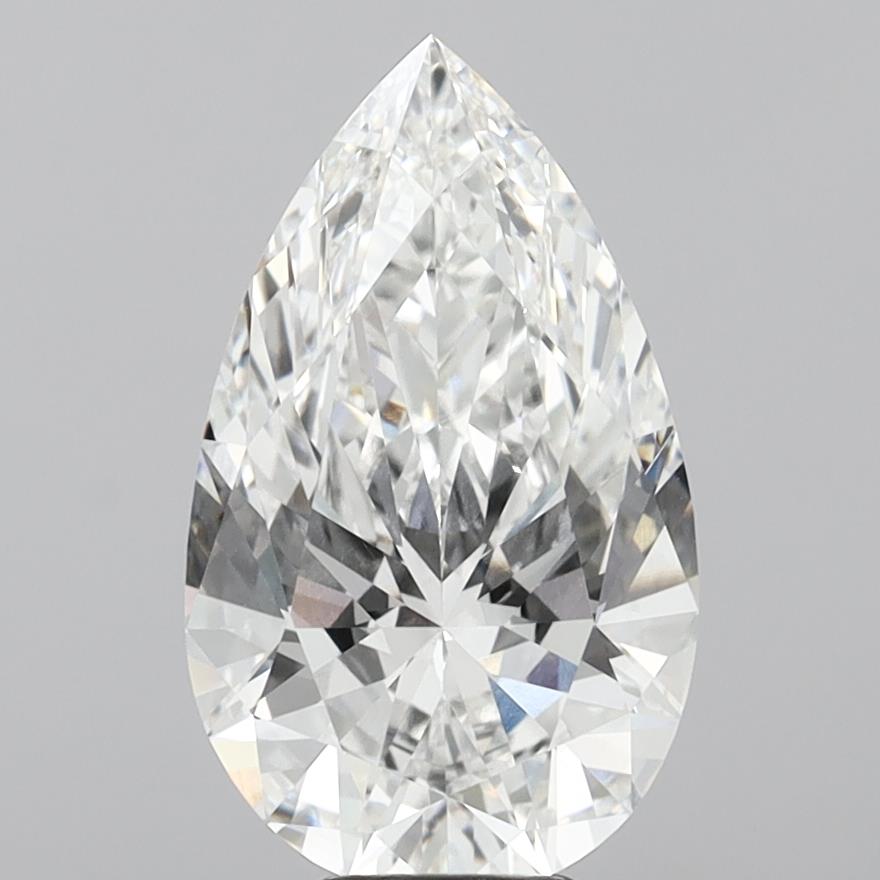 7.05 ct. pear Lab Grown Diamond front image