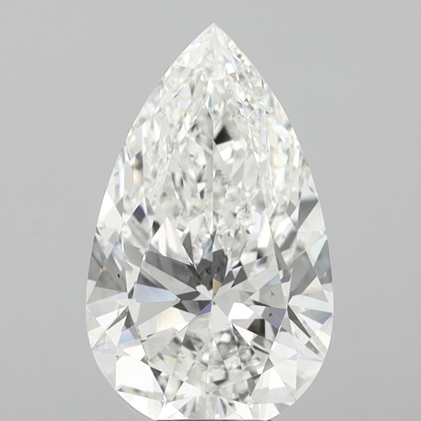 6.03 ct. pear Lab Grown Diamond front image