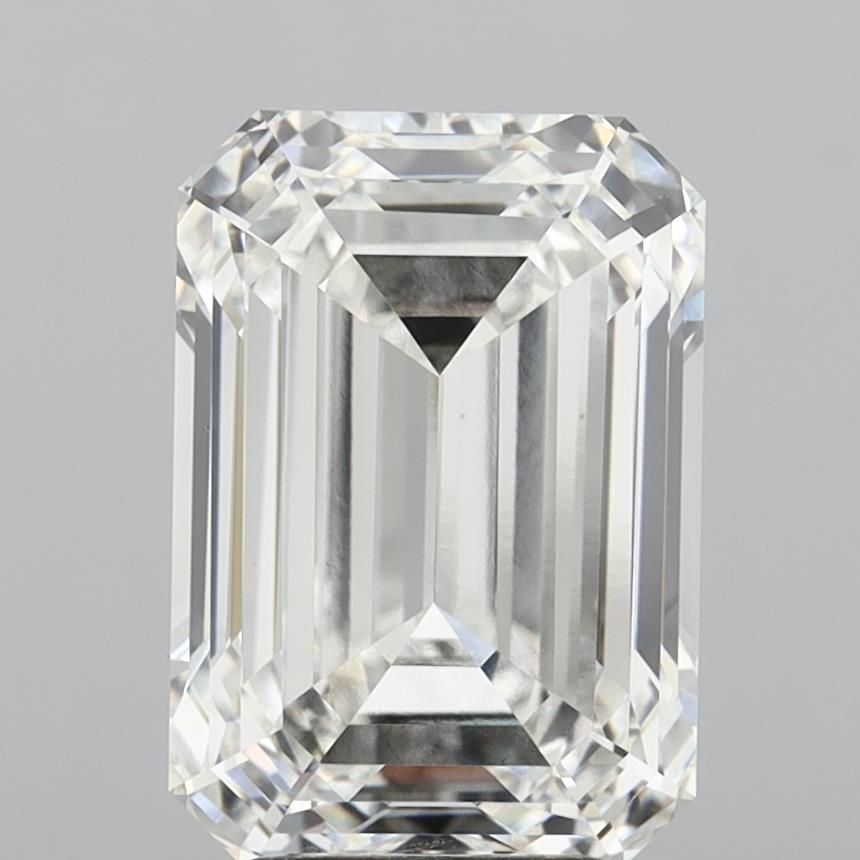 6.07 ct. emerald Lab Grown Diamond front image