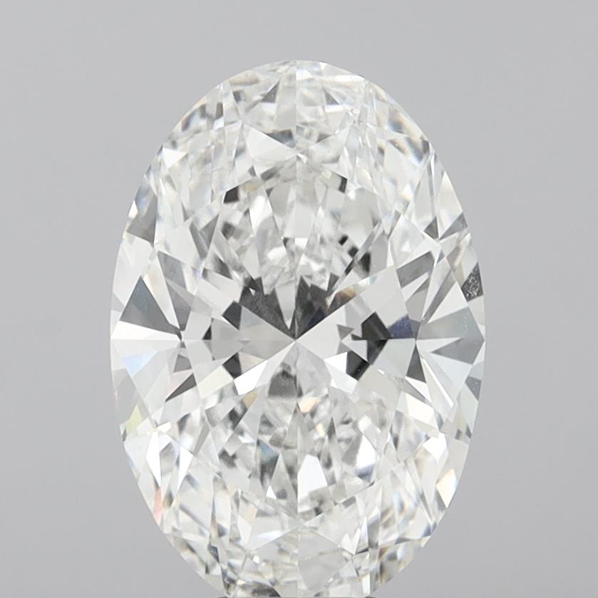 7.53 ct. oval Lab Grown Diamond front image