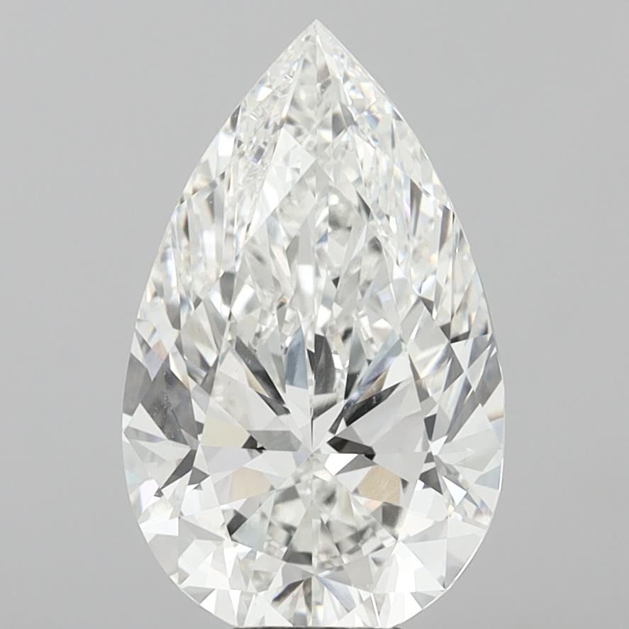 8.05 ct. pear Lab Grown Diamond front image
