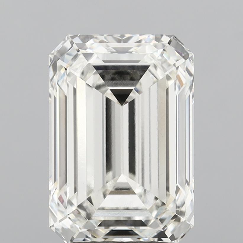 5.04 ct. emerald Lab Grown Diamond front image