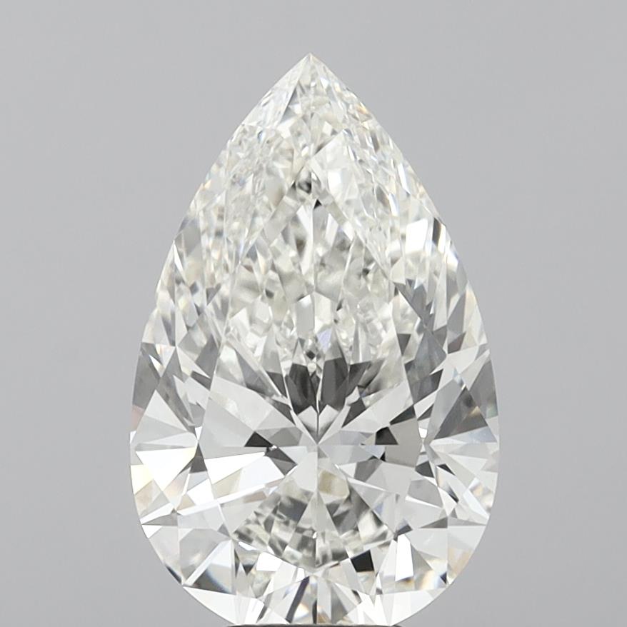 7.05 ct. pear Lab Grown Diamond front image