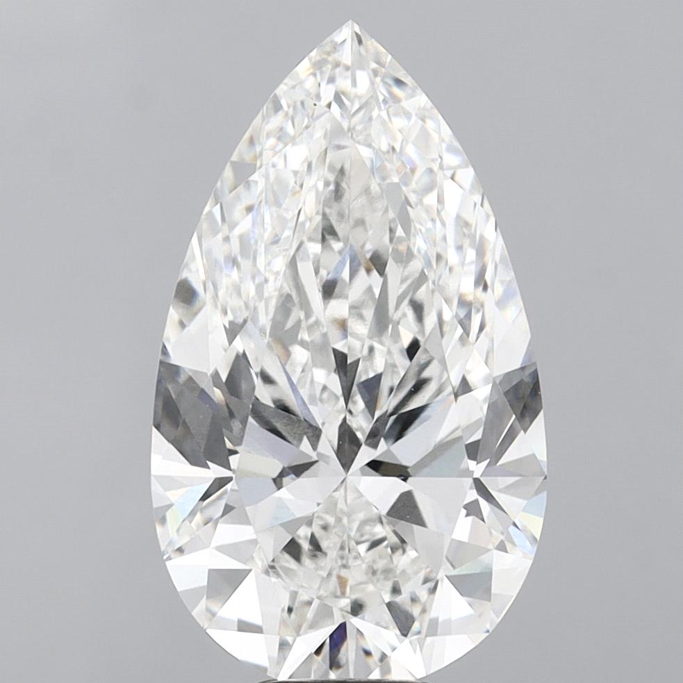 10.09 ct. pear Lab Grown Diamond front image