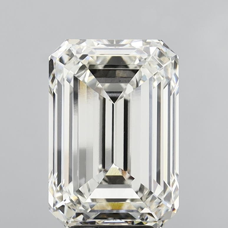 7.58 ct. emerald Lab Grown Diamond front image