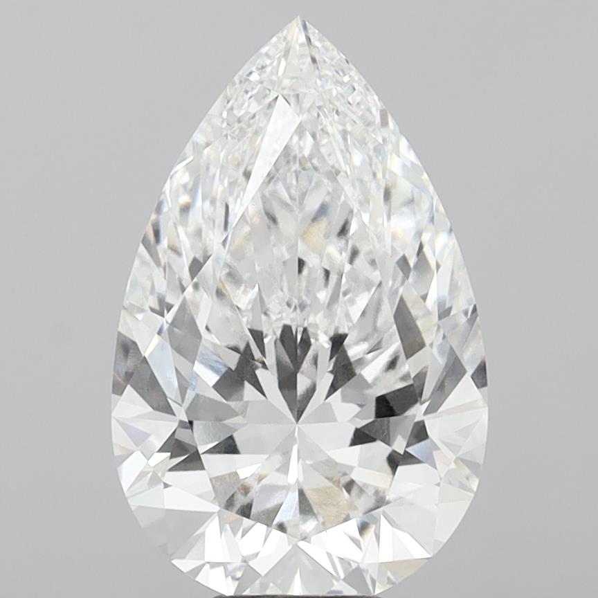 8.08 ct. pear Lab Grown Diamond front image