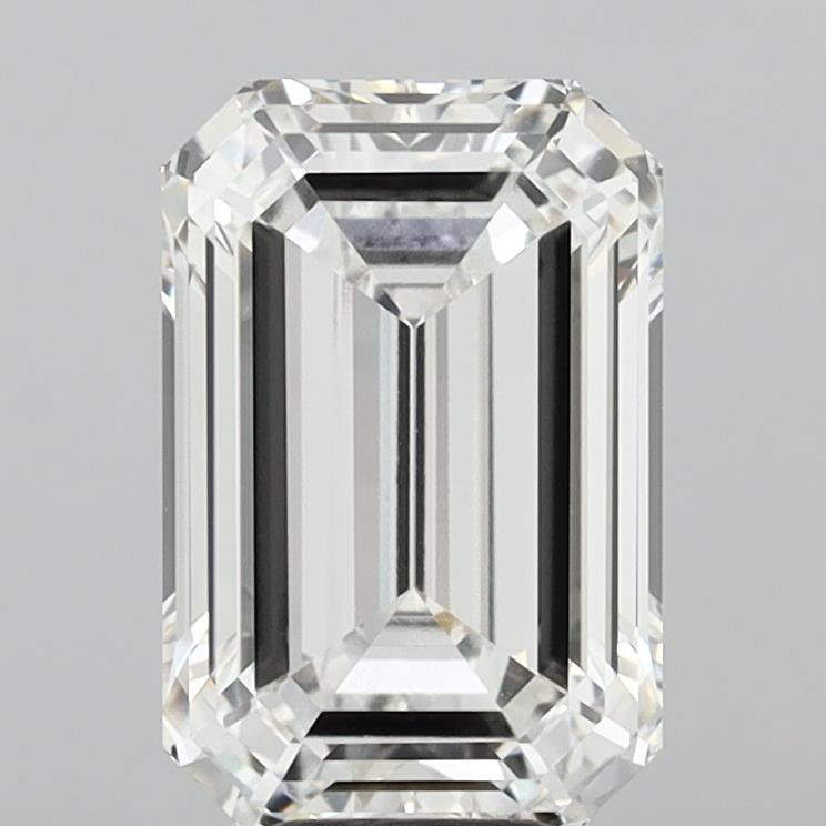 8.04 ct. emerald Lab Grown Diamond front image