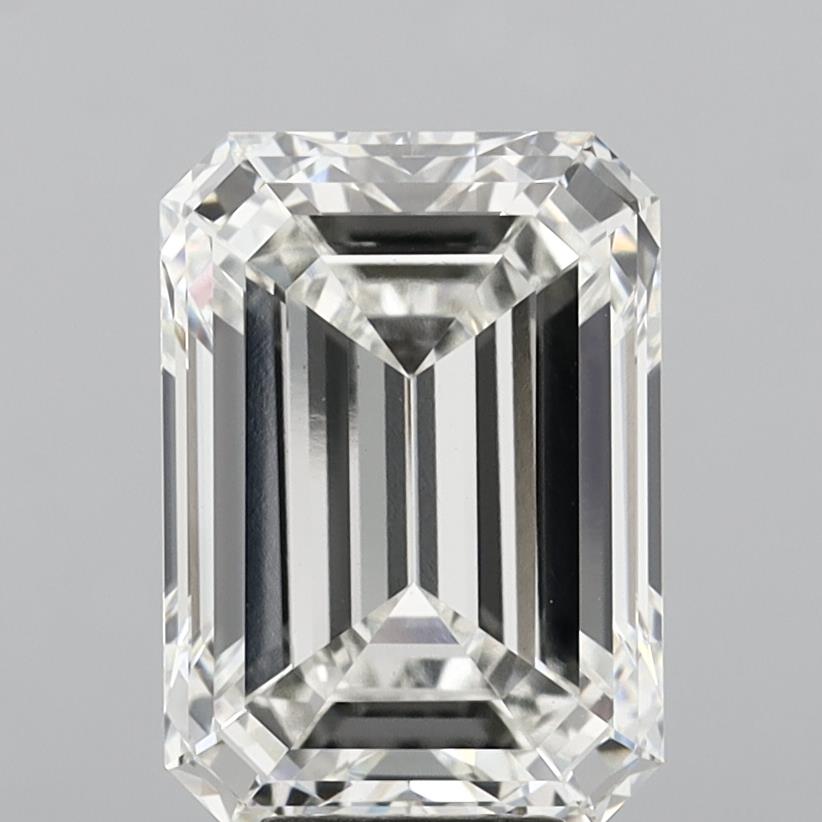 7.02 ct. emerald Lab Grown Diamond front image