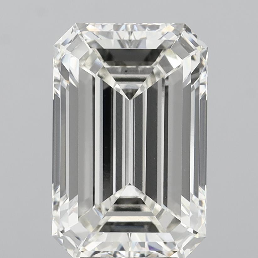 7.53 ct. emerald Lab Grown Diamond front image