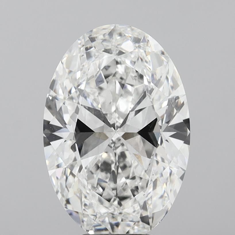 6.56 ct. oval Lab Grown Diamond front image