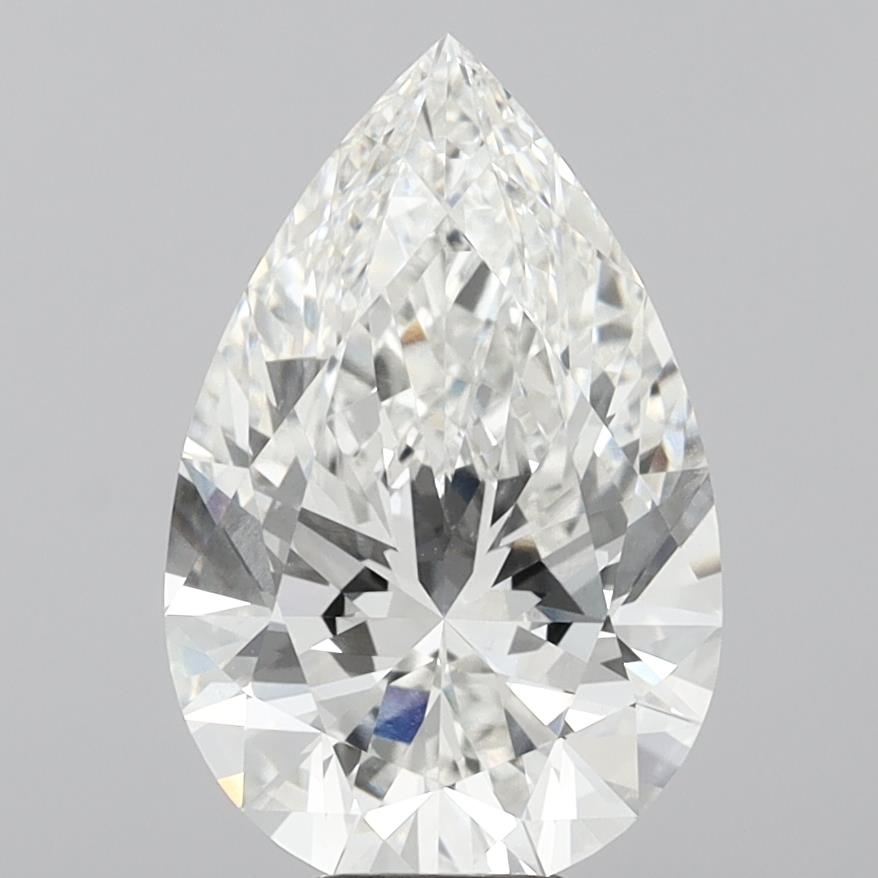 8.03 ct. pear Lab Grown Diamond front image