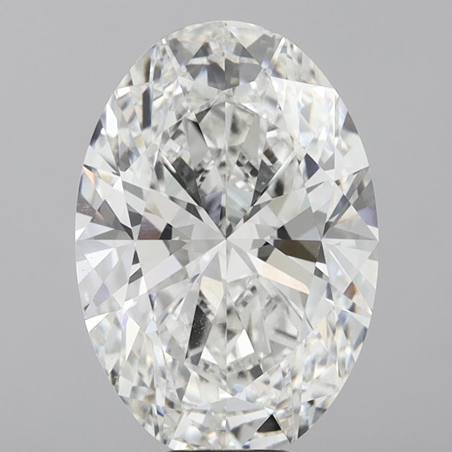 10.50 ct. oval Lab Grown Diamond front image