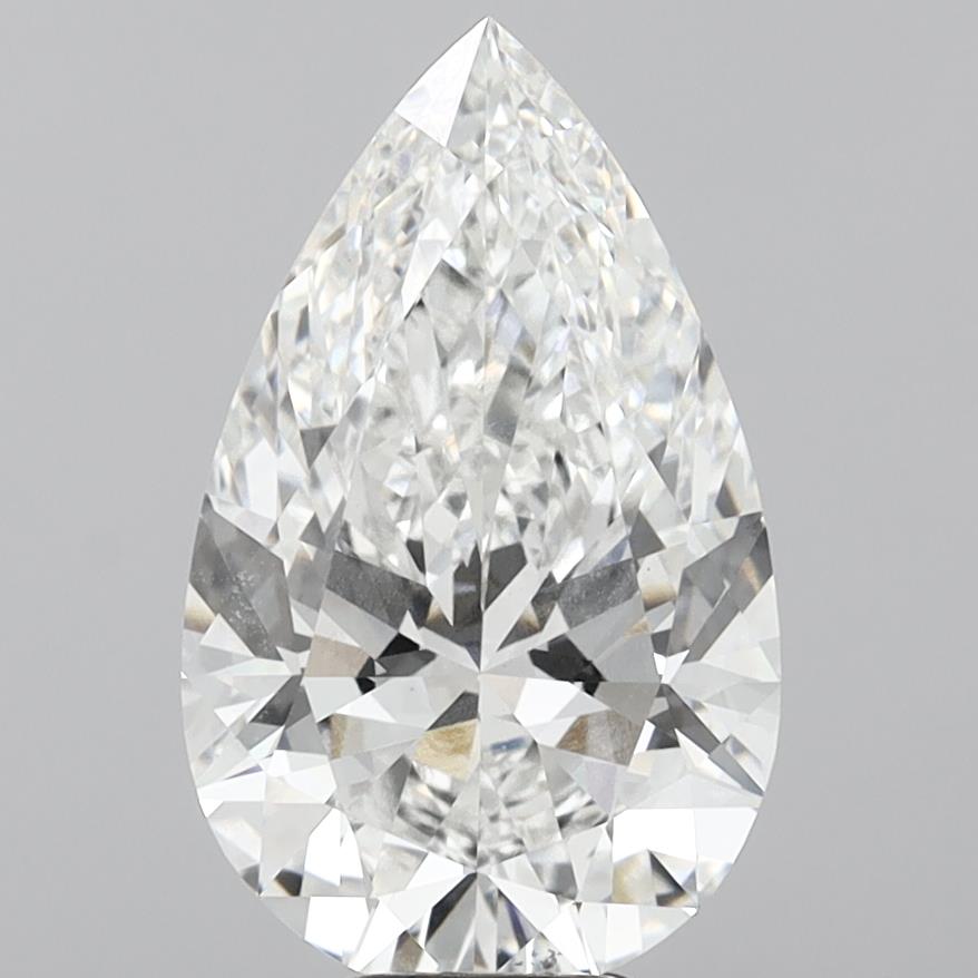 8.08 ct. pear Lab Grown Diamond front image