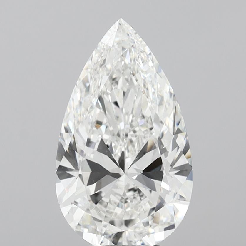 5.71 ct. pear Lab Grown Diamond front image