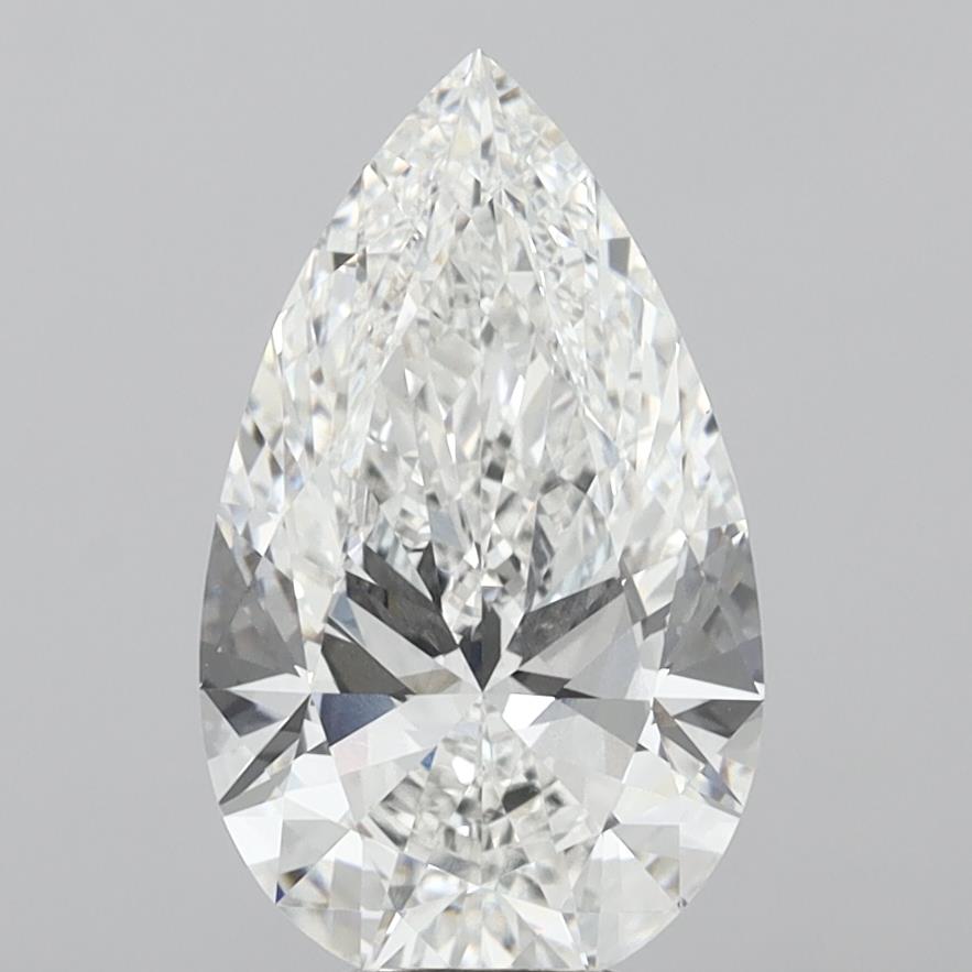 7.07 ct. pear Lab Grown Diamond front image