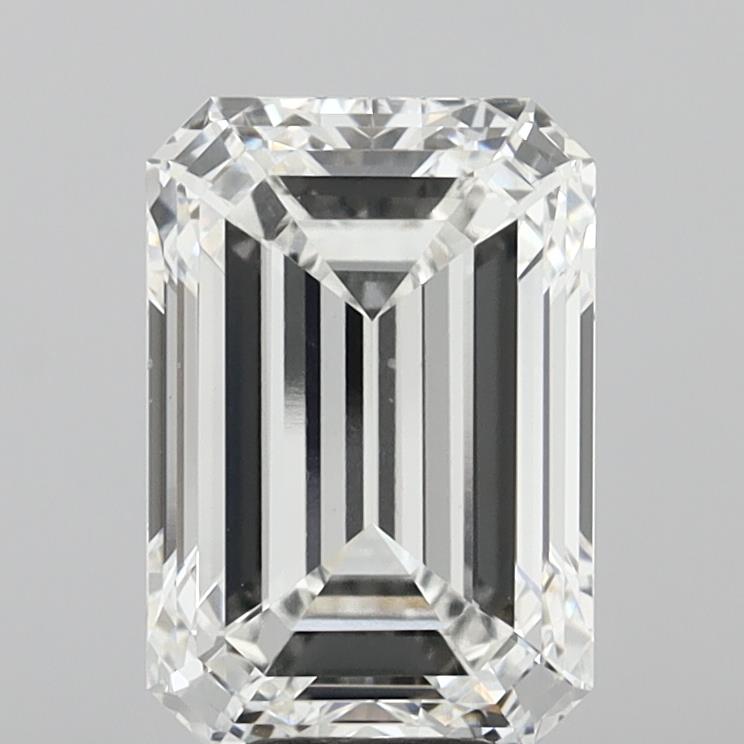 8.10 ct. emerald Lab Grown Diamond front image