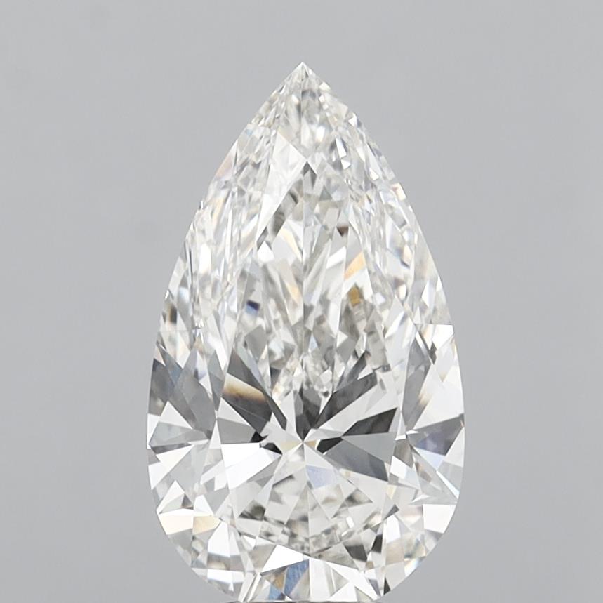 5.03 ct. pear Lab Grown Diamond front image