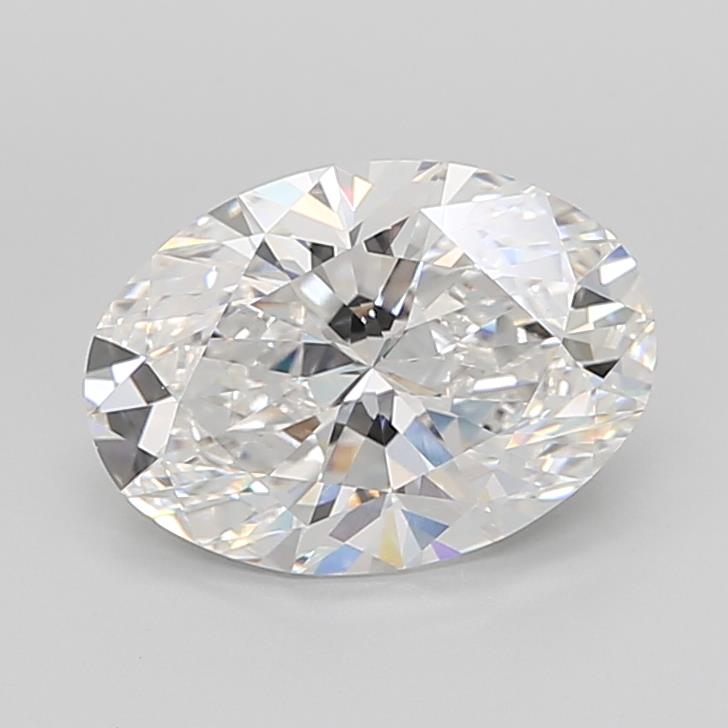 5.02 ct. oval Lab Grown Diamond front image
