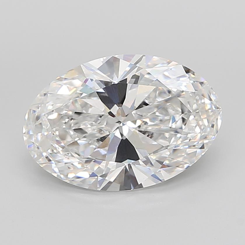 7.07 ct. oval Lab Grown Diamond front image