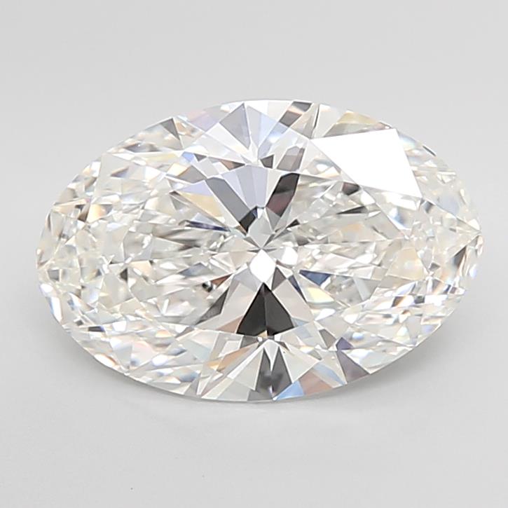 5.06 ct. oval Lab Grown Diamond front image