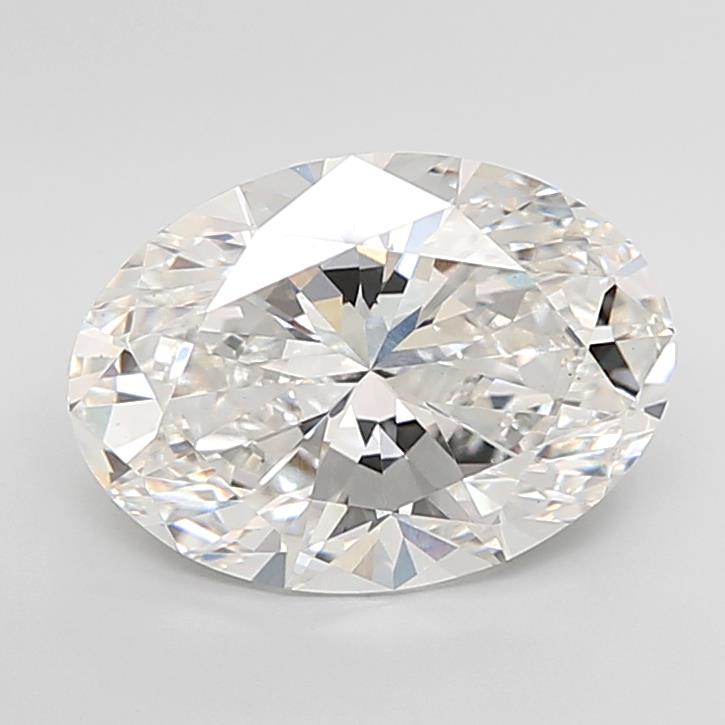 5.00 ct. oval Lab Grown Diamond front image
