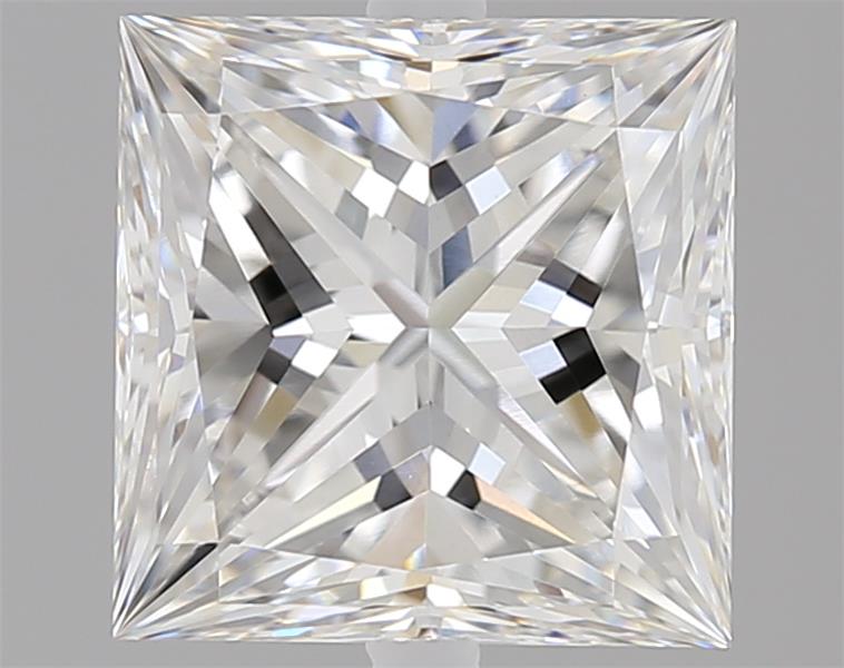2.04 carat f VVS2 EX Cut IGI princess diamond