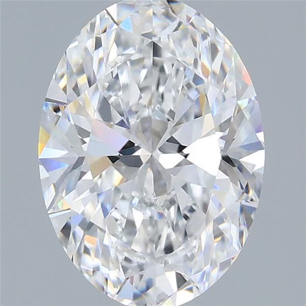 2.09 ct. oval Lab Grown Diamond front image