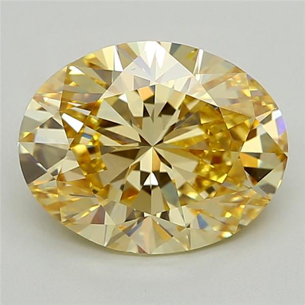 3.07 ct. oval Lab Grown Diamond front image
