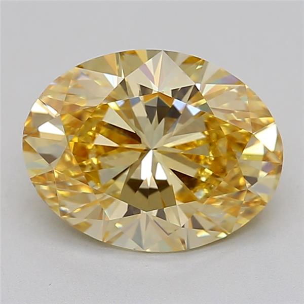 3.08 ct. oval Lab Grown Diamond front image