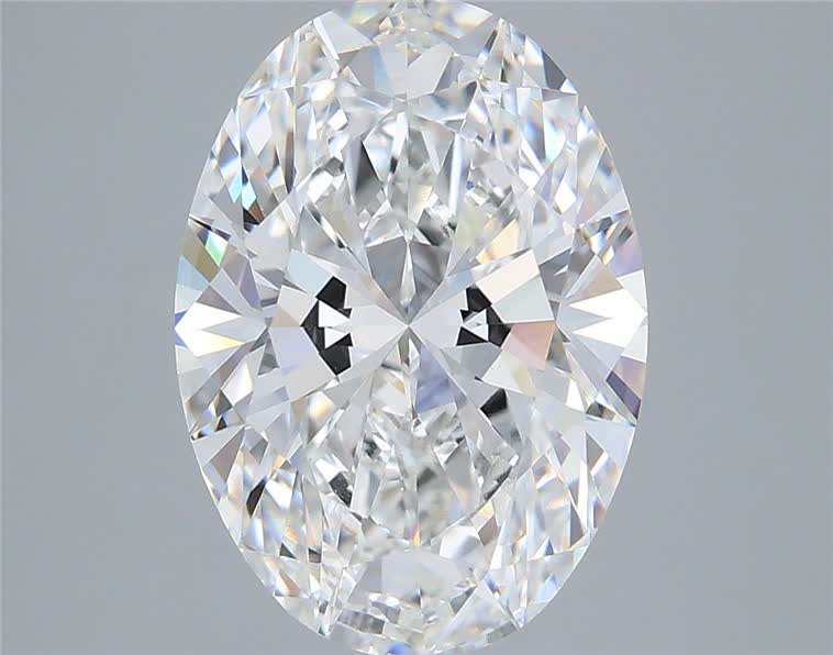 4.05 ct. oval Lab Grown Diamond front image