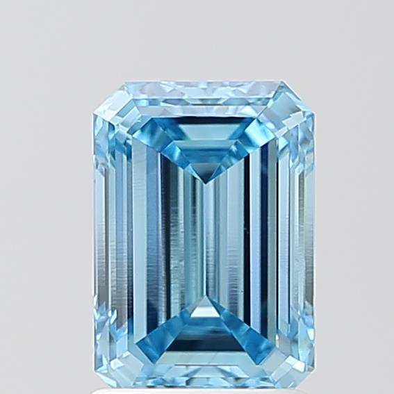 1.70 ct. emerald Lab Grown Diamond front image