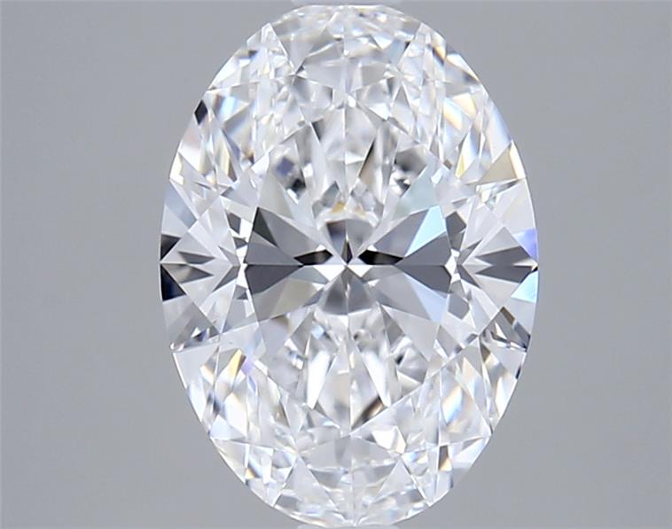 2.02 ct. oval Lab Grown Diamond front image