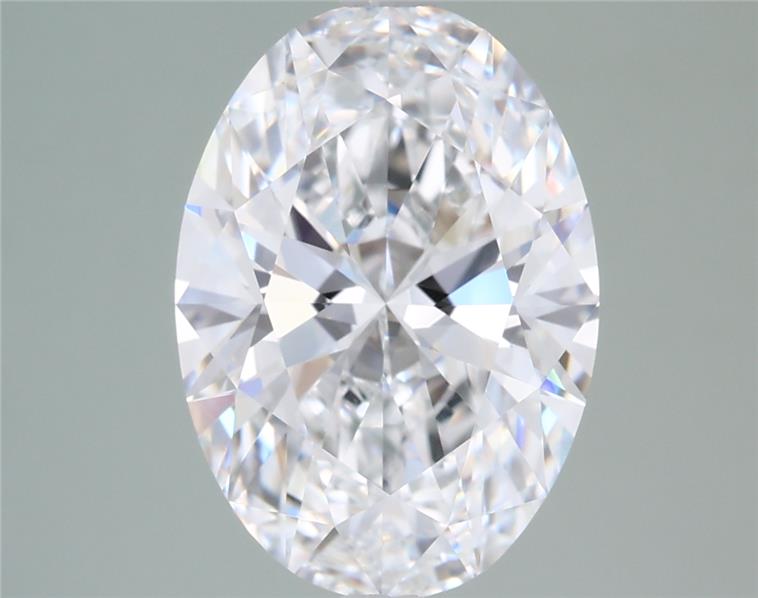 3.10 ct. oval Lab Grown Diamond front image