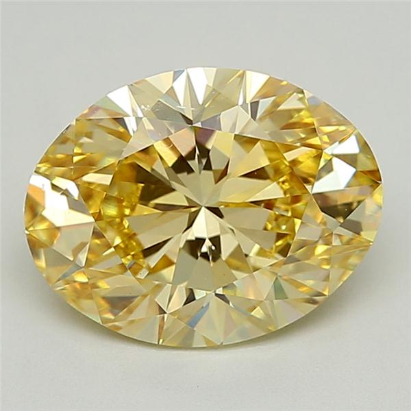 3.08 ct. oval Lab Grown Diamond front image