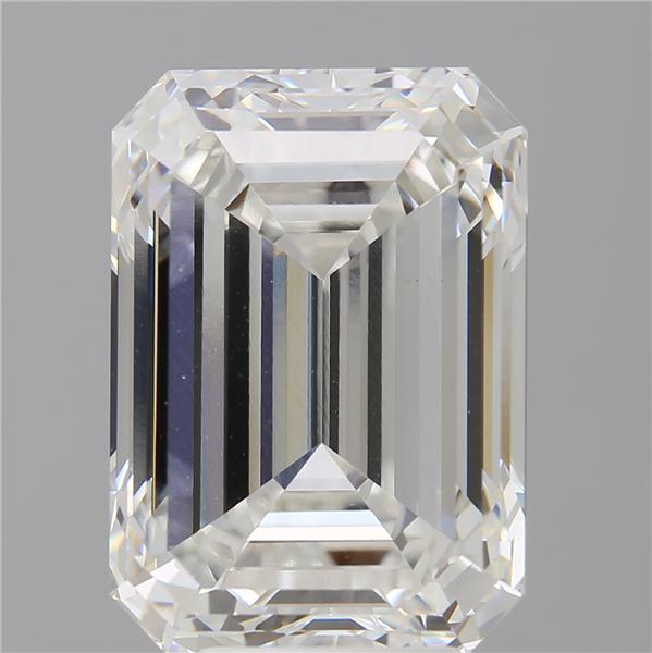 7.53 ct. emerald Lab Grown Diamond front image