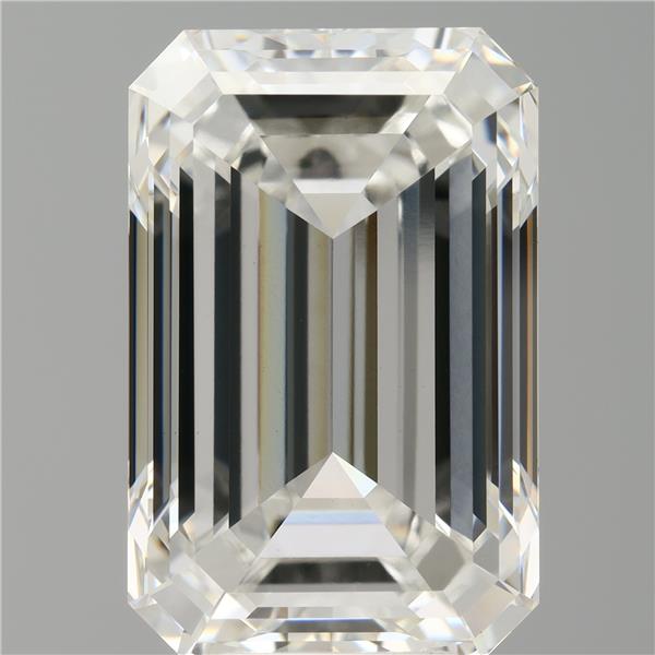 9.09 ct. emerald Lab Grown Diamond front image