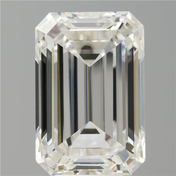 8.04 ct. emerald Lab Grown Diamond front image