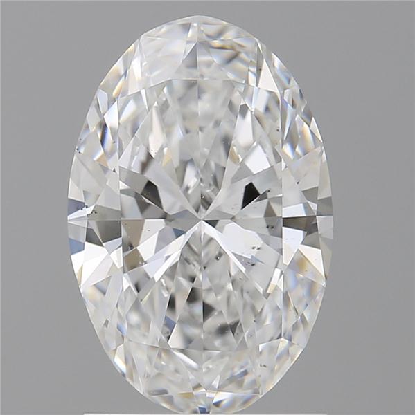 1.53 ct. oval Lab Grown Diamond front image