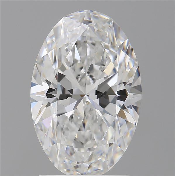 2.07 ct. oval Lab Grown Diamond front image