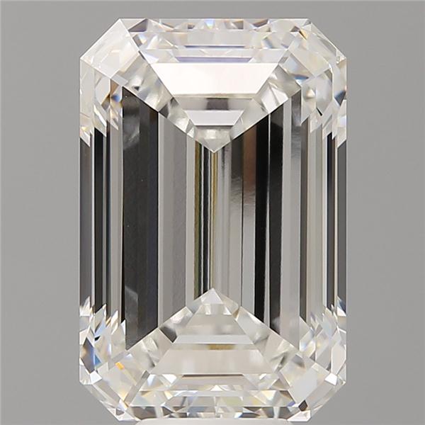 9.51 ct. emerald Lab Grown Diamond front image