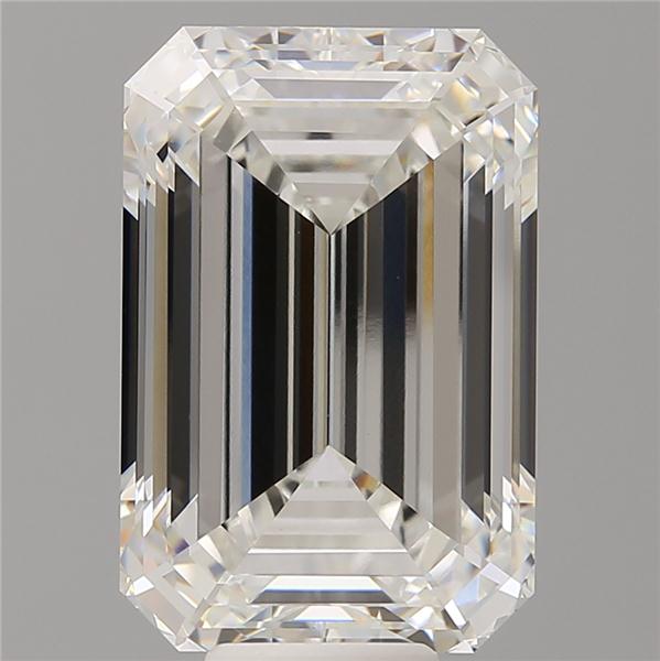 11.58 ct. emerald Lab Grown Diamond front image