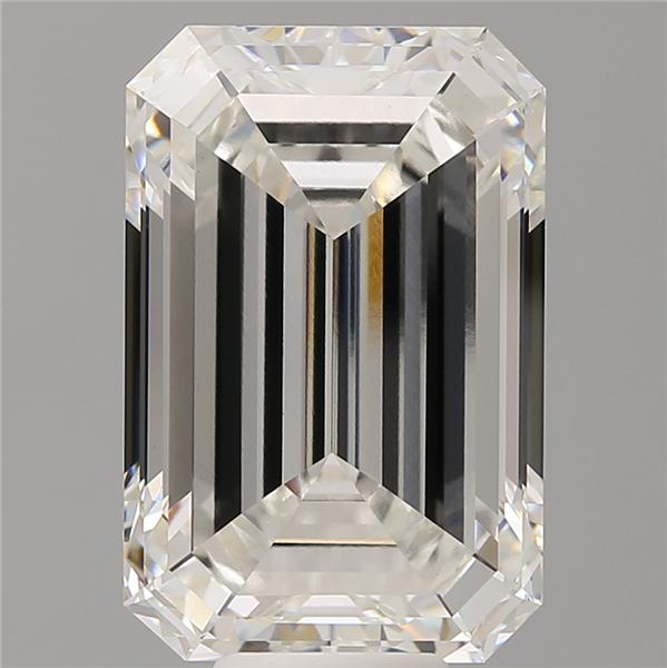11.55 ct. emerald Lab Grown Diamond front image