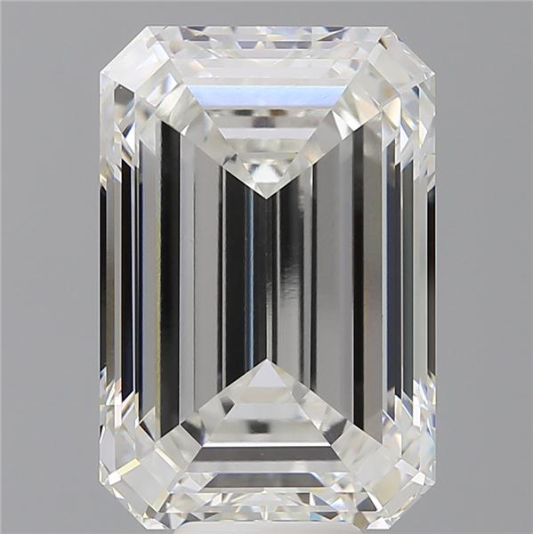 11.59 ct. emerald Lab Grown Diamond front image