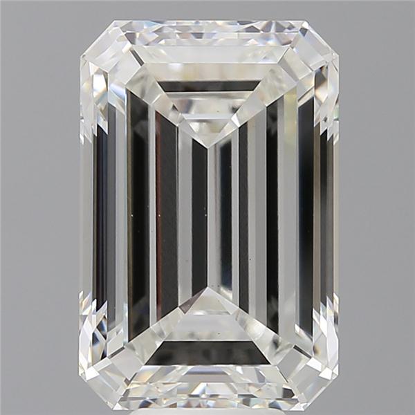 9.01 ct. emerald Lab Grown Diamond front image