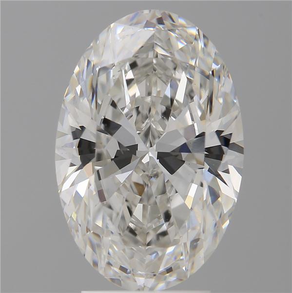 4.04 ct. oval Lab Grown Diamond front image
