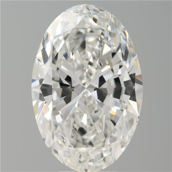 8.04 ct. oval Lab Grown Diamond front image