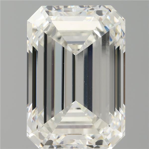 7.58 ct. emerald Lab Grown Diamond front image
