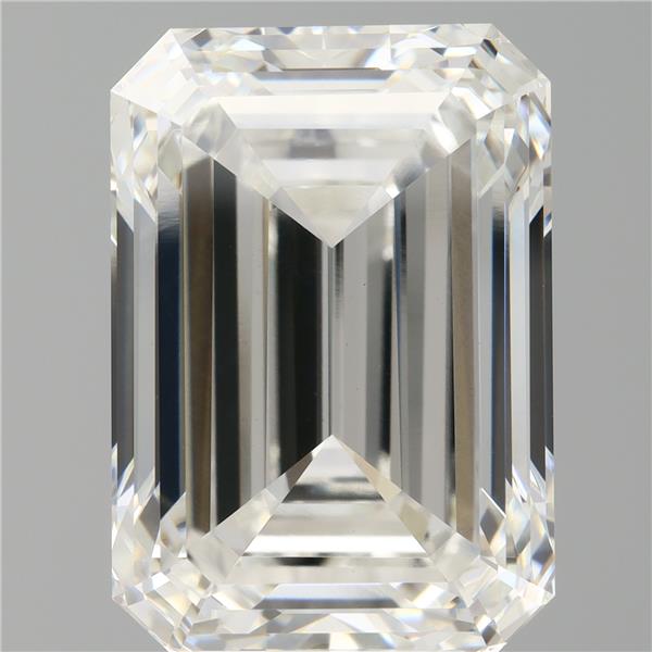 7.03 ct. emerald Lab Grown Diamond front image
